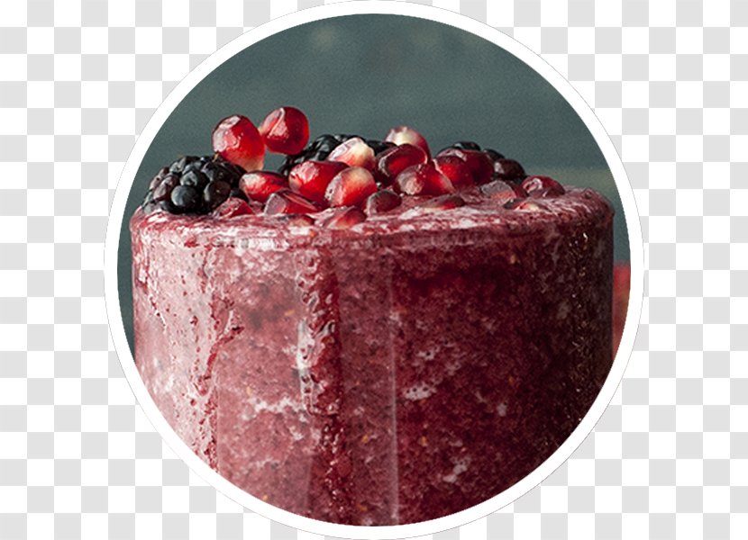 Christmas Pudding Smoothie Berry Chocolate Cake Açaí Palm - Cranberry Sauce Transparent PNG