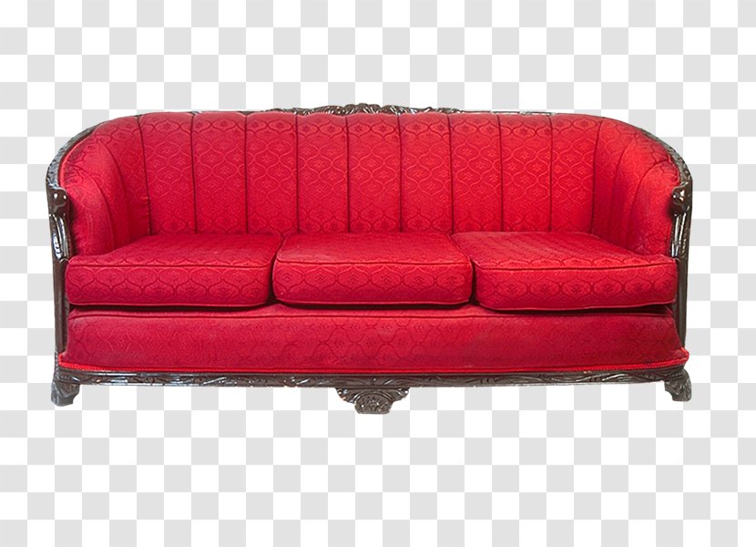 Loveseat Couch Sofa Bed Product - Sillas Transparent PNG