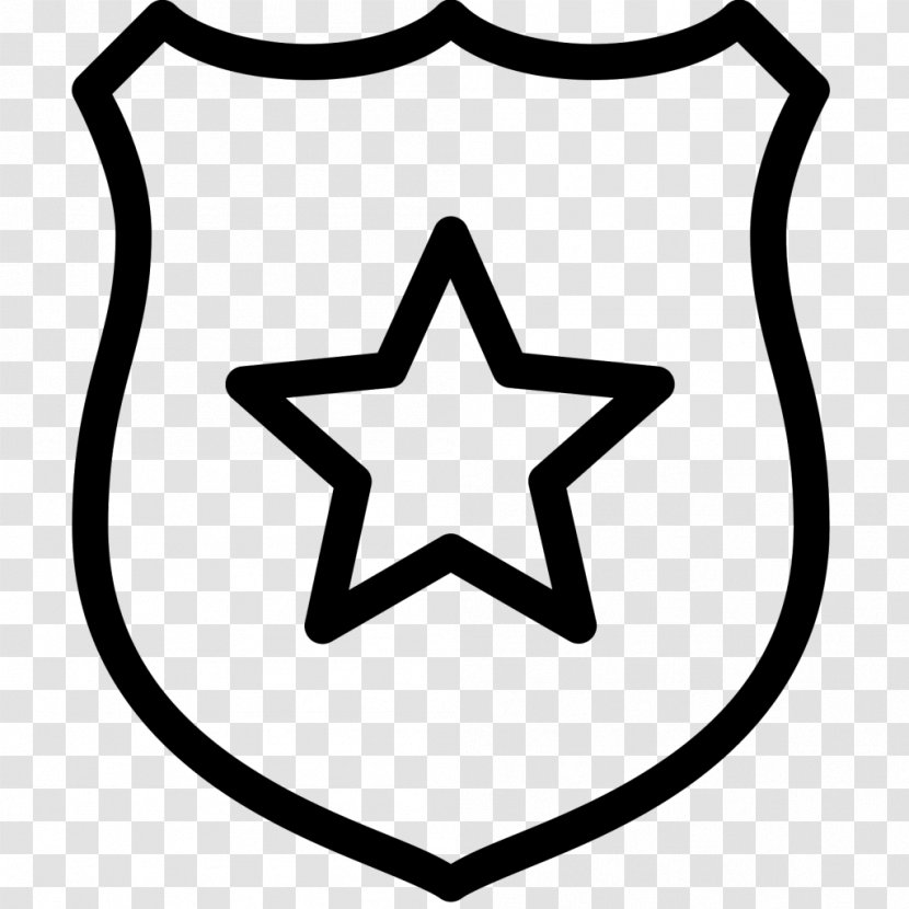 Lower-back Tattoo Abziehtattoo Nautical Star - Black And White - Badge Transparent PNG