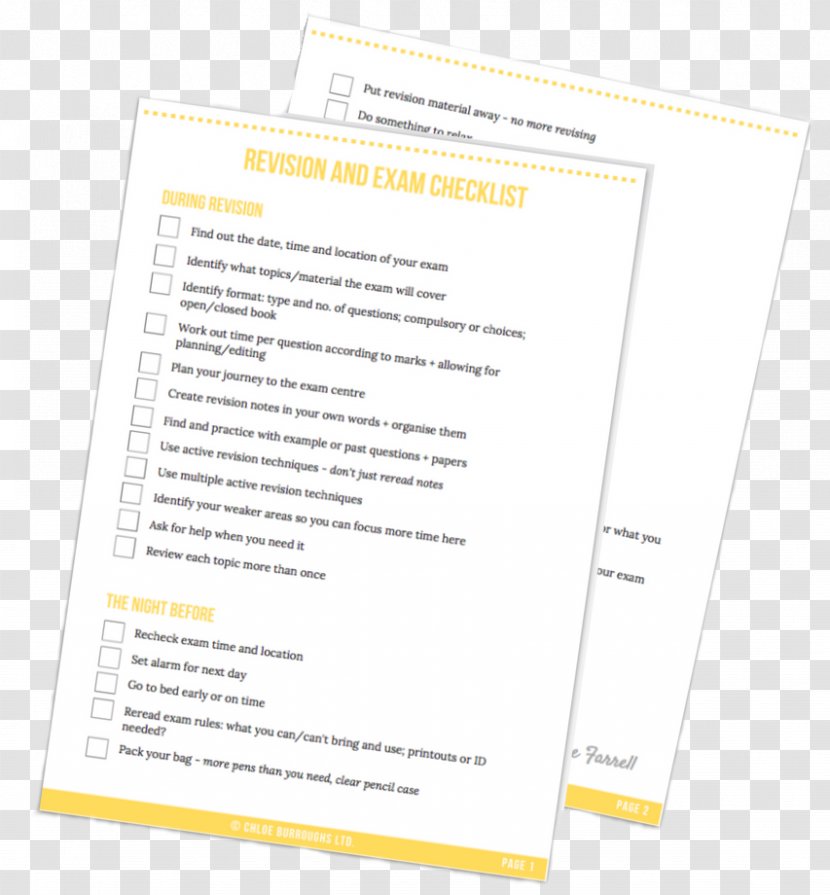 Document Line Brand - Yellow - Test Paper Transparent PNG