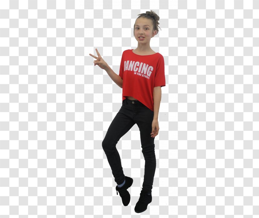 T-shirt Shoulder Leggings Jeans Sleeve - T Shirt Transparent PNG