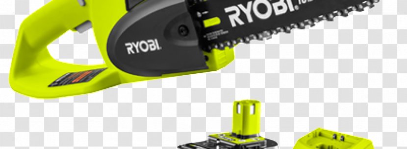 Chainsaw Battery Ryobi - Chain Transparent PNG