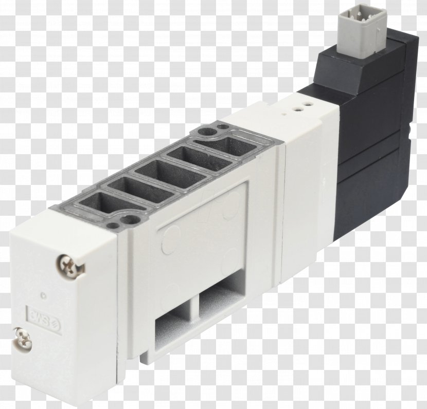 Bistability Solenoid Valve Electronic Component - Pascal - Electromagnetism Transparent PNG