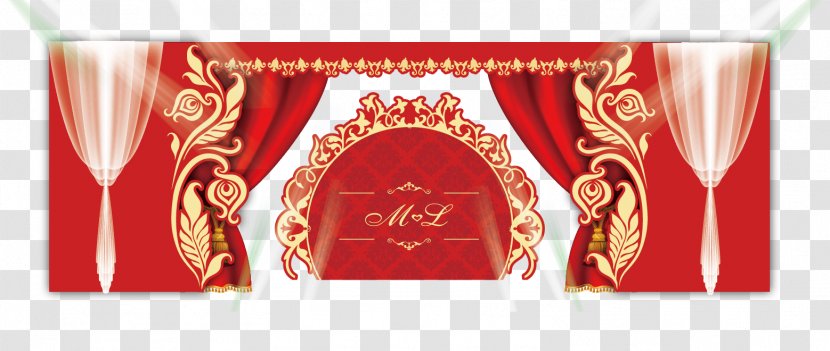 Red Wedding Marriage Poster - Printing - Background Material Transparent PNG