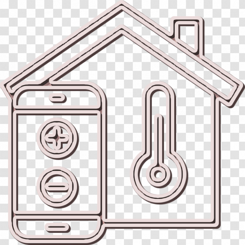 Smart Home Icon Temperature Control Icon Weather Icon Transparent PNG