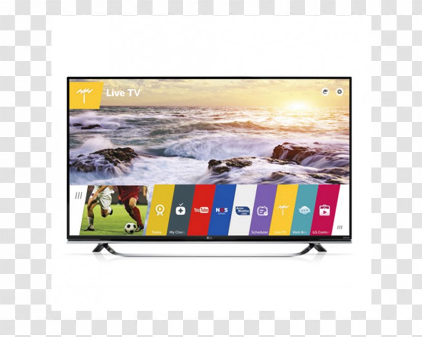 LG UF850V 4K Resolution Ultra-high-definition Television LED-backlit LCD Smart TV - Rectangle - Lg Transparent PNG