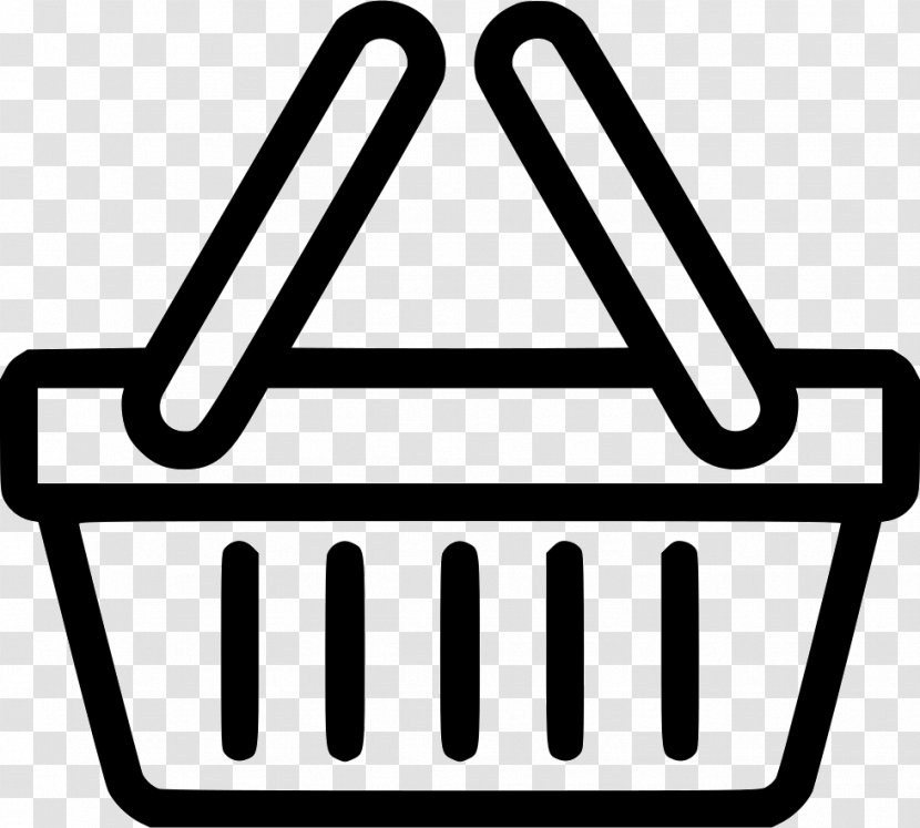 Clip Art Illustration - Shopping - White Cart Icon Transparent PNG