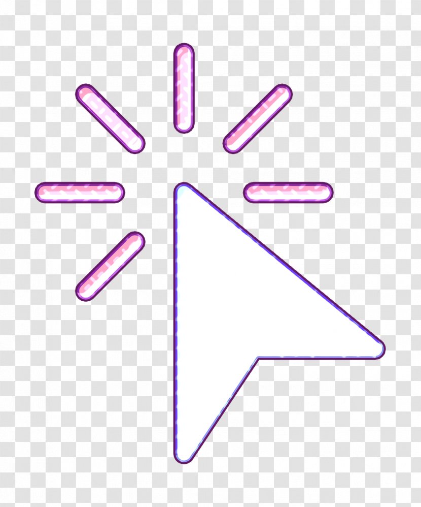 Click Icon Selection And Cursors - Triangle - Symbol Transparent PNG