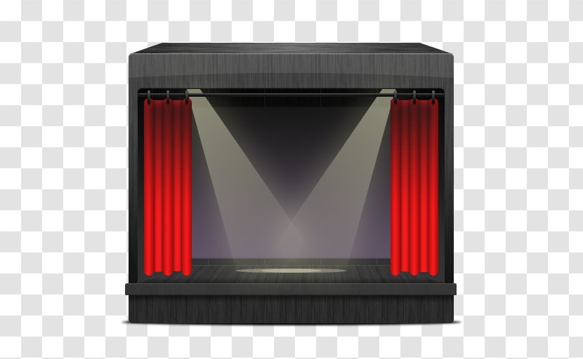 Cinema Curtain - Room - Curtains Transparent PNG