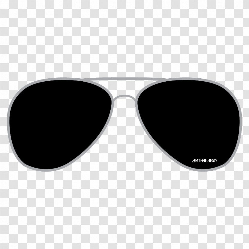 Logo Download Flickr - Black - Sunglasses Transparent PNG