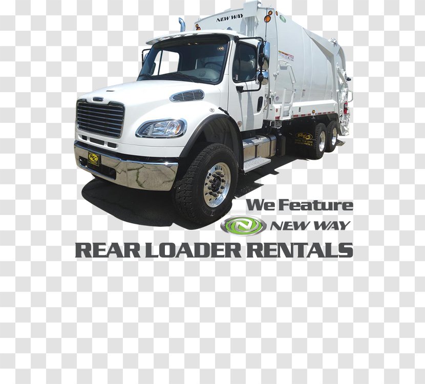Motor Vehicle Tires Car Wheel Bumper Public Utility - Automotive System - Rear Loader Garbage Truck Transparent PNG