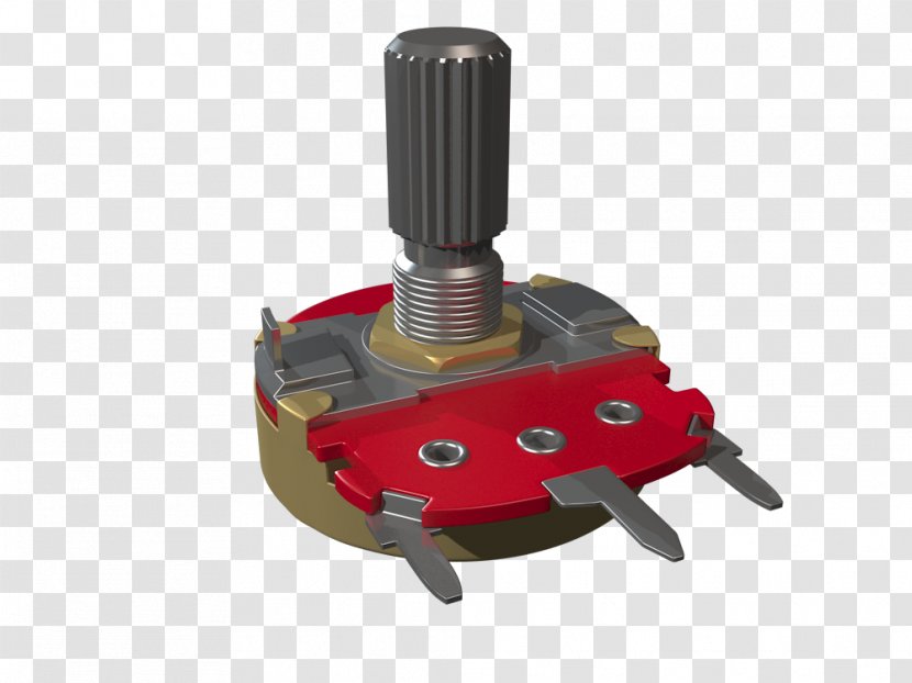 Electronic Component Joystick Potentiometer Resistor Electronics - Hardware Transparent PNG