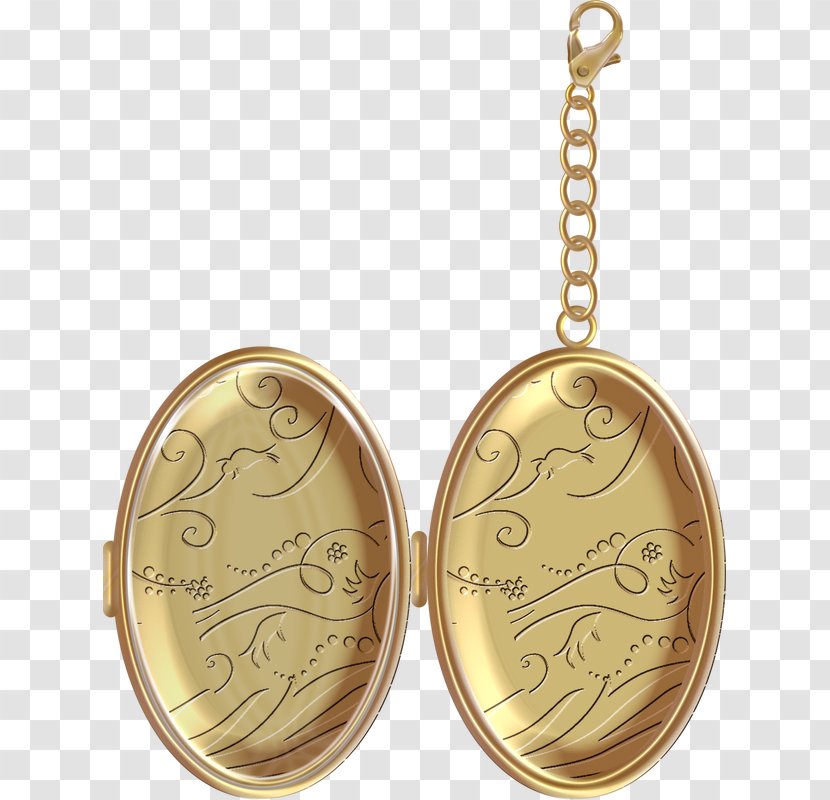 Earring Bijou La Boîte à Images Kiri Website - Locket - Vintage Gold Pendant Transparent PNG