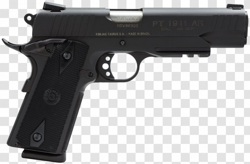 Taurus PT1911 .45 ACP M1911 Pistol - Gun Transparent PNG