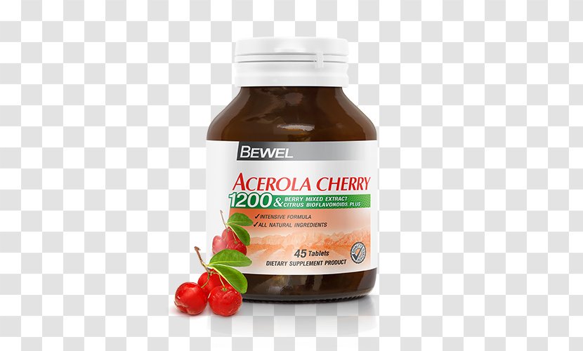 Dietary Supplement Barbados Cherry Vitamin C - Capsule Transparent PNG