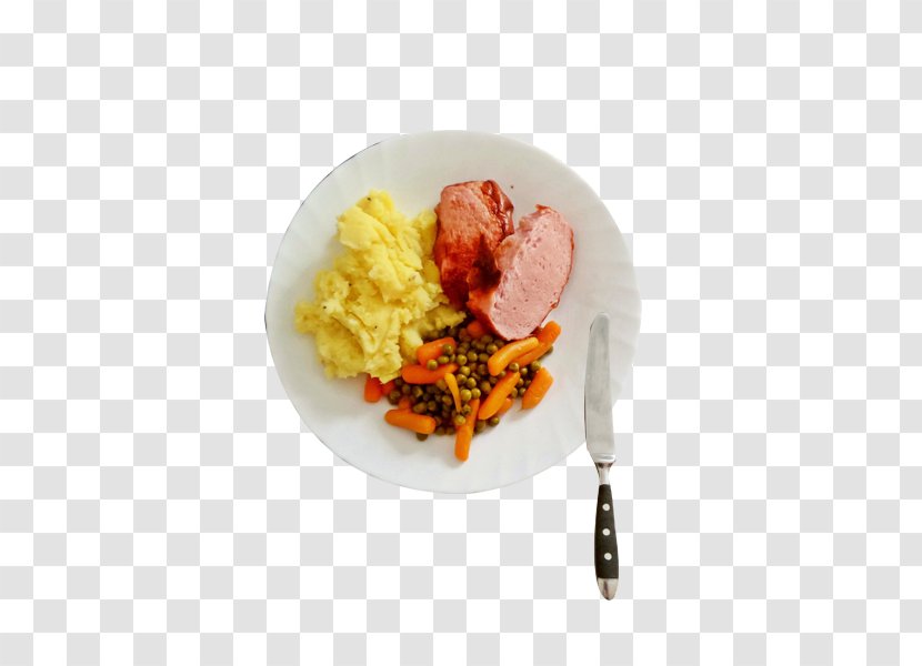 Irish Cuisine Leftovers Mashed Potato Meat - Breakfast - Coarse Grains Ham Transparent PNG