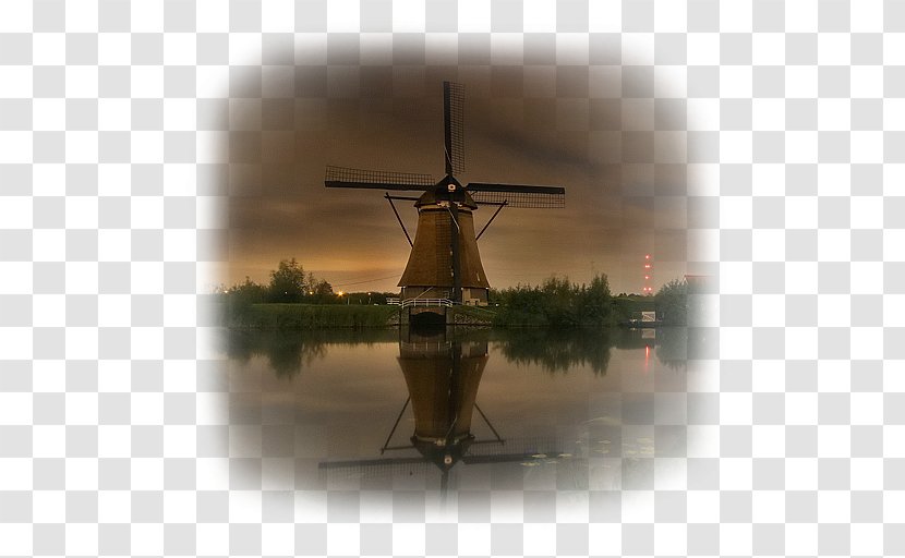Windmill Kinderdijk Blog 1.2.3 Week - 1213 - Moulin Transparent PNG