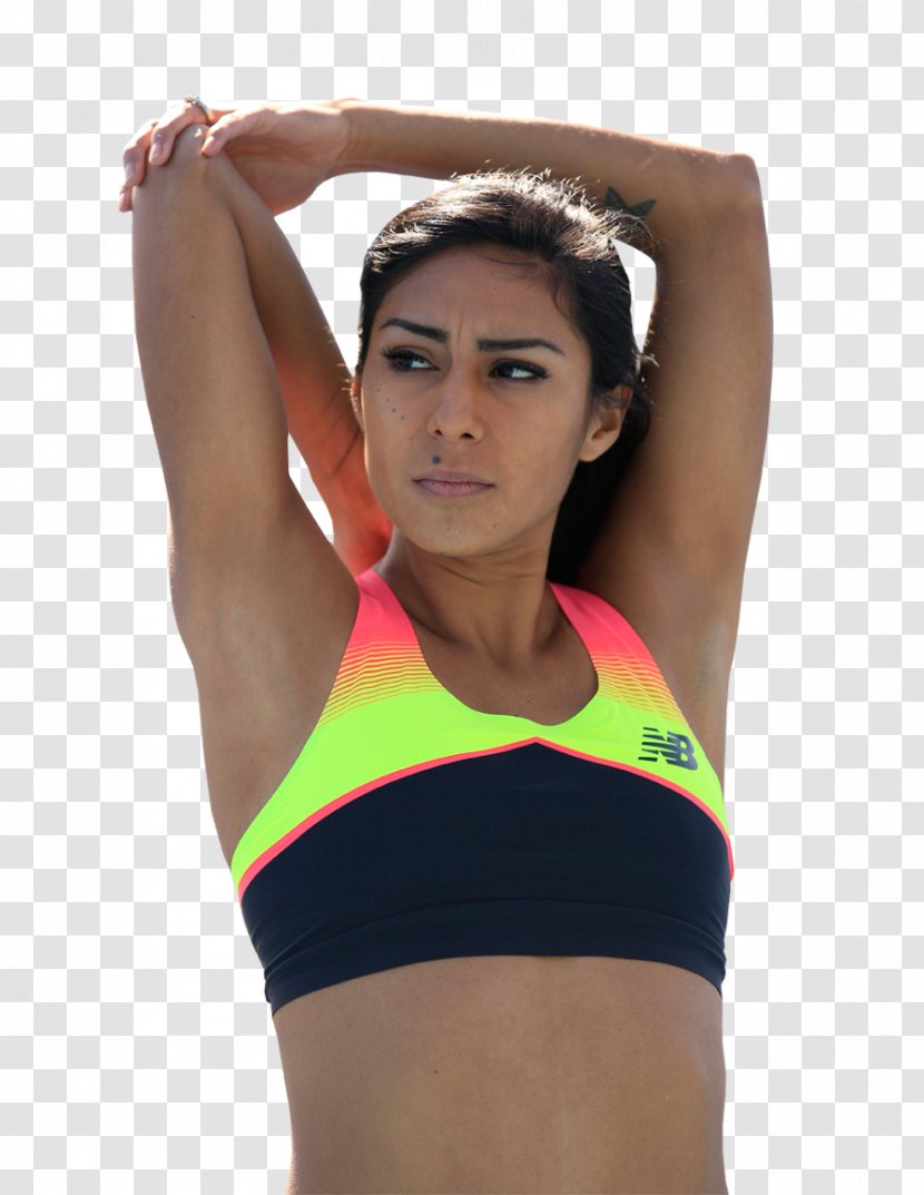 Brenda Martinez Sports Bra Athlete 2014 Winter Olympics - Heart - Tree Transparent PNG