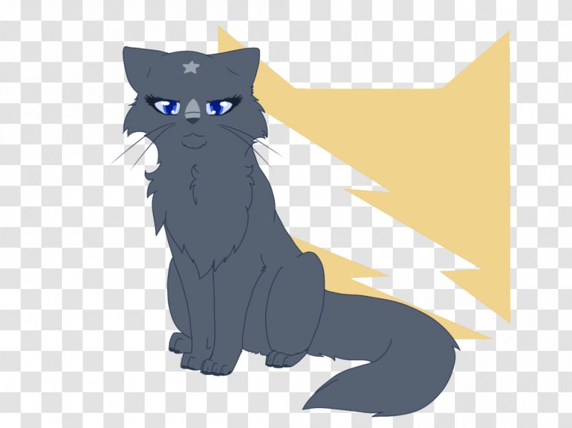 Kitten Black Cat Whiskers Dog - Character Transparent PNG