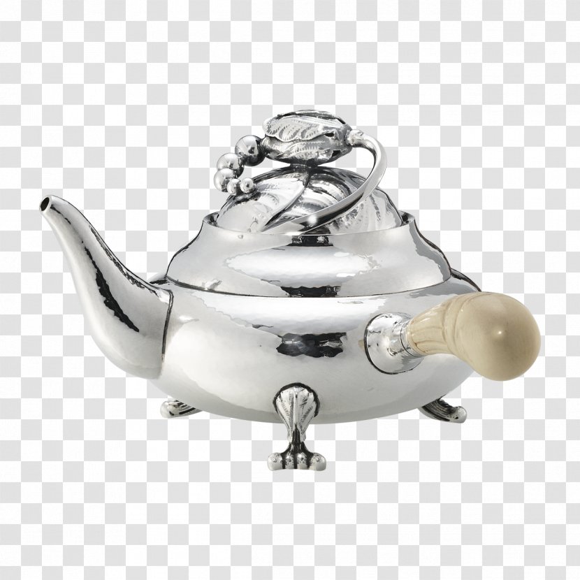Teapot Silver Coffee Georg Jensen A/S - Tableware - Arabic Pot Transparent PNG
