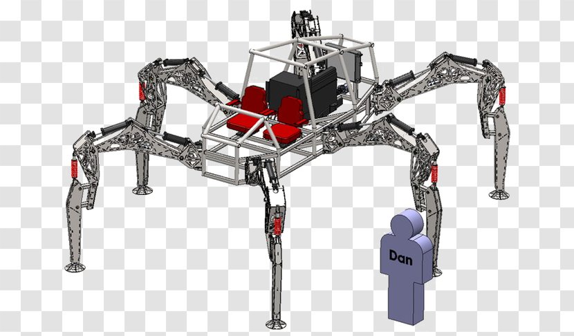 Robotics Hexapod Laufroboter Mechatronics - Electron - Robot Transparent PNG