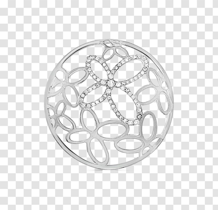 Silver Symbol Body Jewellery Pattern - Jewelry Transparent PNG