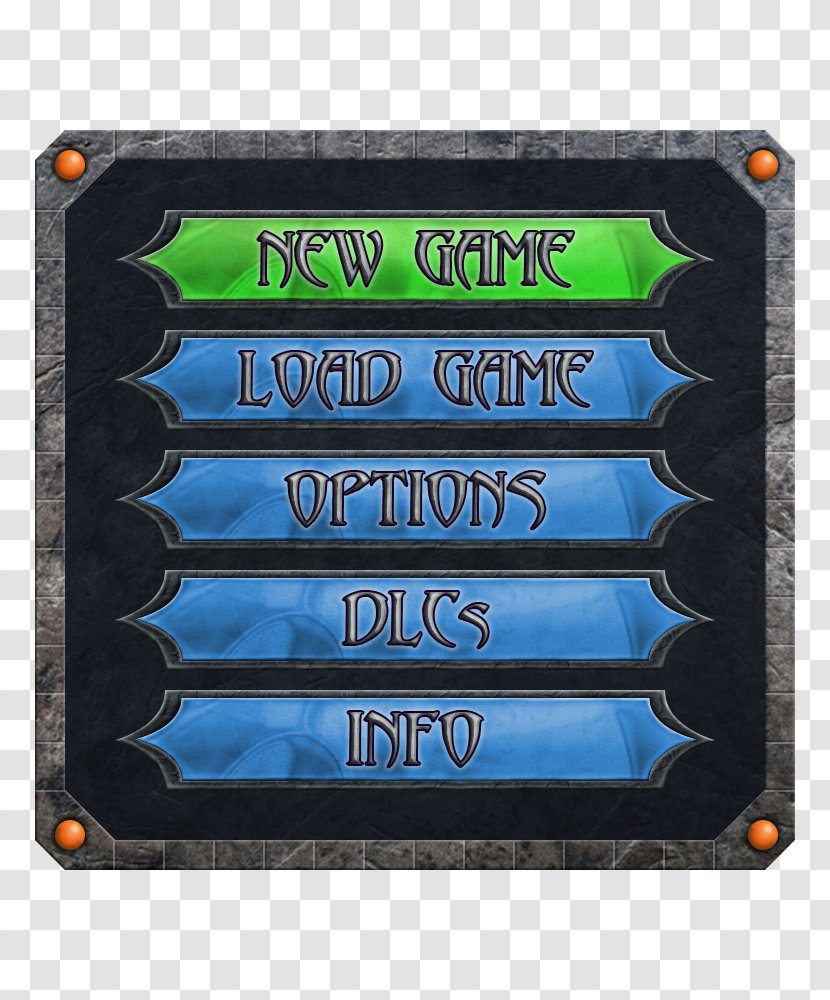 Role-playing Game Menu Art - Role Transparent PNG