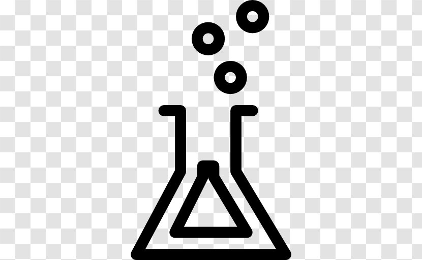 Chemistry Laboratory Flasks Erlenmeyer Flask - Chemical Reaction - Learning Educational Element Transparent PNG