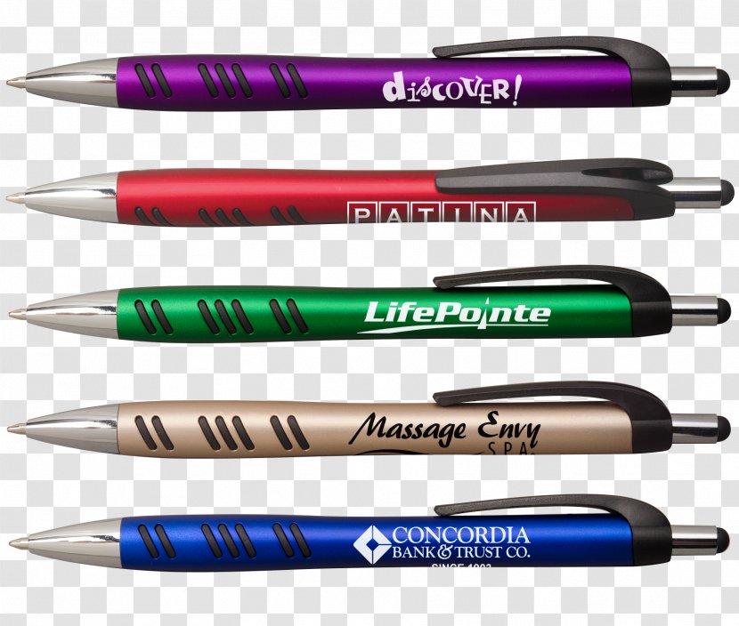 Ballpoint Pen Stylus Light Metal - Plastic Transparent PNG