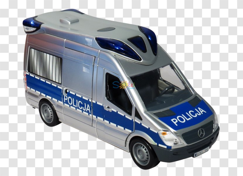 Police Van Car - Commercial Vehicle Transparent PNG