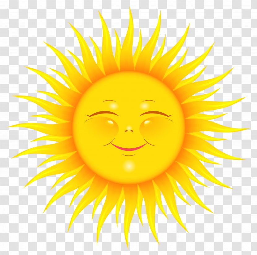 Cartoon Clip Art - Illustration - Transparent Cute Sun Picture Transparent PNG