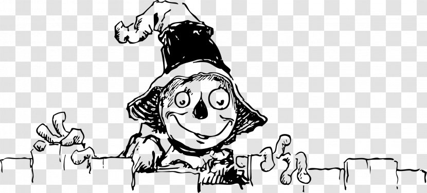 The Scarecrow Of Oz Wonderful Wizard Clip Art - Cartoon - Scarecrows Transparent PNG