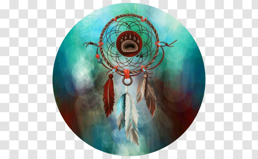 Teal Turquoise Organism - Dreamcatcher Transparent PNG