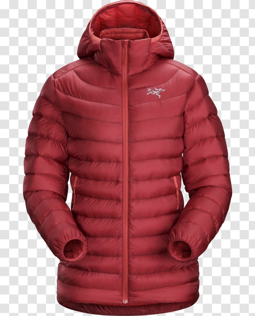 Hoodie Arc'teryx Down Feather Jacket Clothing Transparent PNG