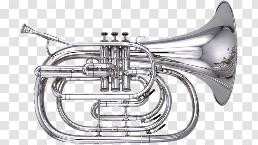 Cornet Brass Instruments Mellophone Saxhorn Euphonium - Frame - Musical Transparent PNG