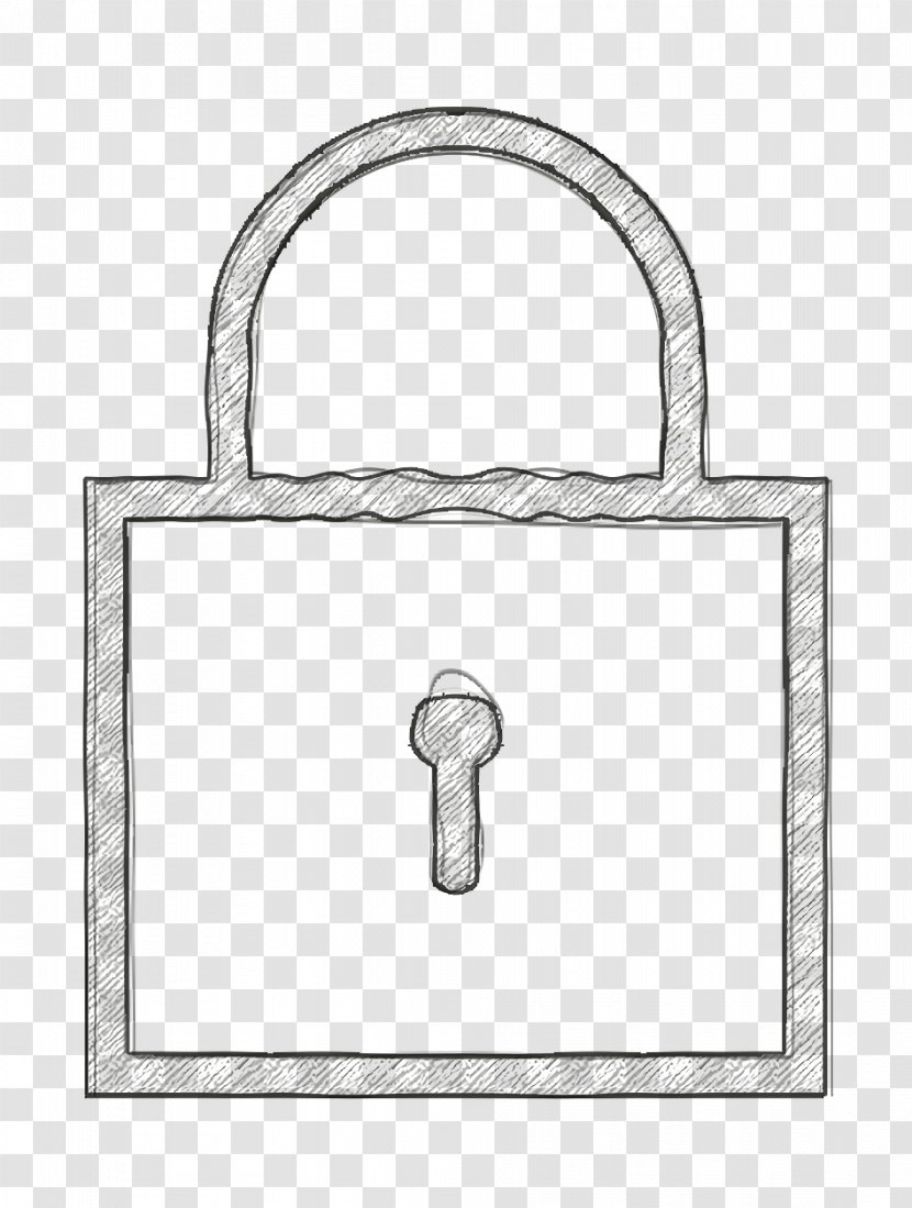 Lock Icon Locker Streamline - Hardware Accessory - Padlock Transparent PNG