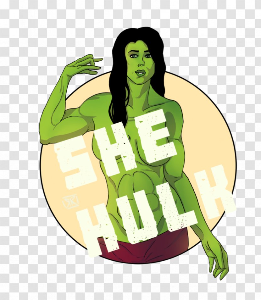 She-Hulk Comics Crossword Character - She Hulk Transparent PNG
