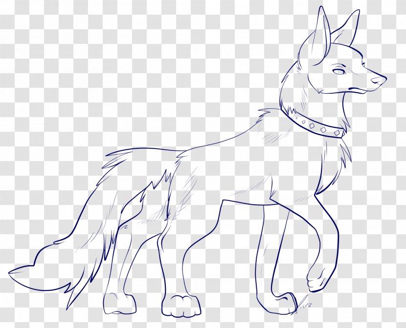 Line Art Drawing Gray Wolf DeviantArt - Heart - Based Transparent PNG