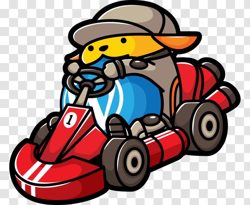 Electric Go-kart Clip Art Golf Buggies Car - Go Kart Transparent PNG