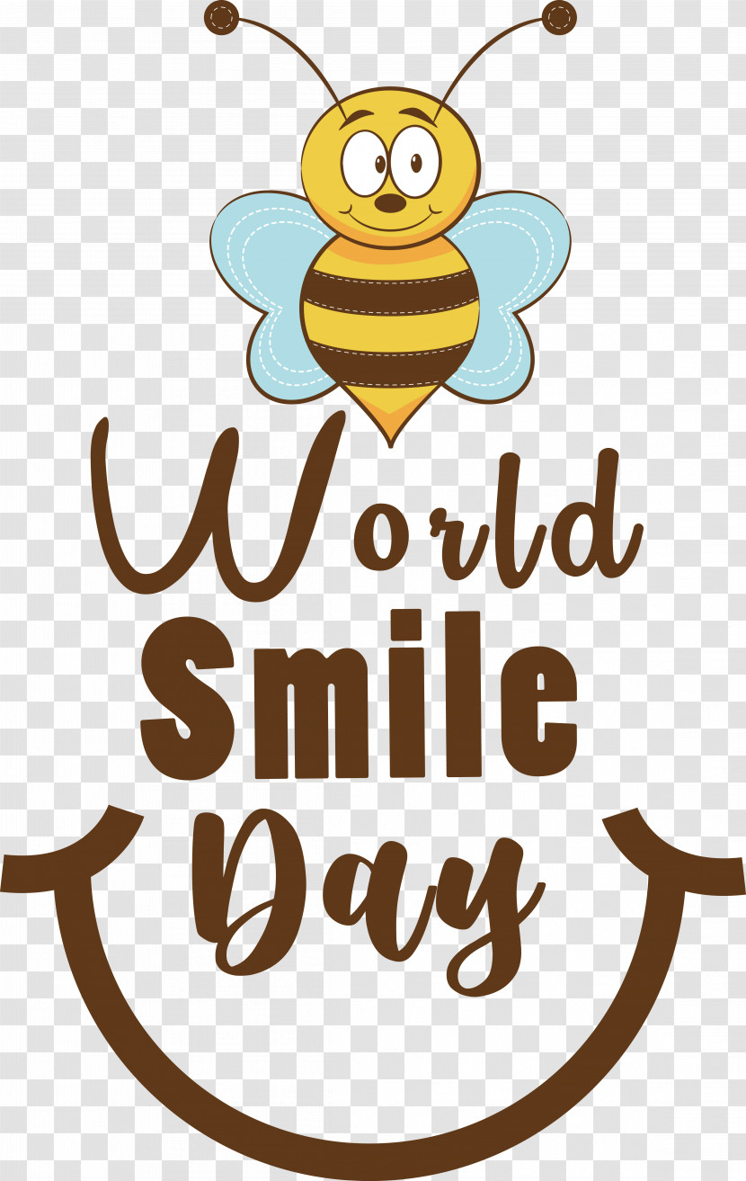 Insects Cartoon Logo Smiley Yellow Transparent PNG