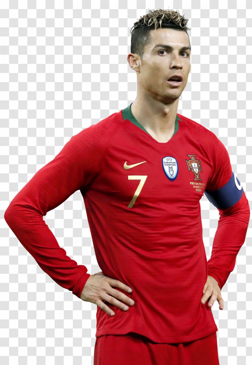 Cristiano Ronaldo 2018 World Cup Portugal National Football Team Real Madrid C.F. - Rendering Flag Spain Transparent PNG