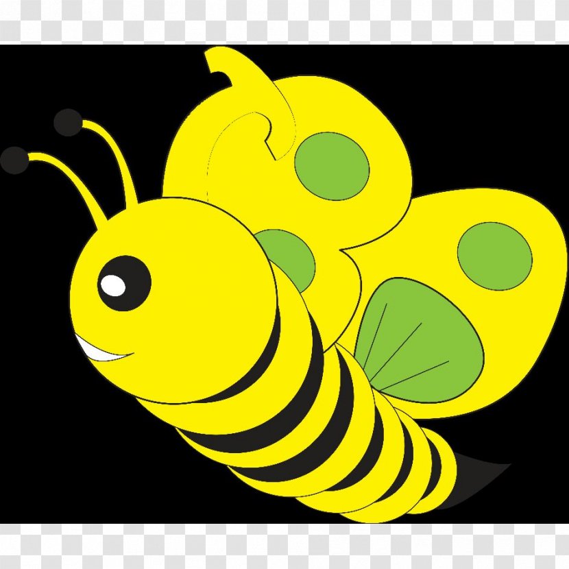 Honey Bee Smiley Text Messaging Clip Art Transparent PNG