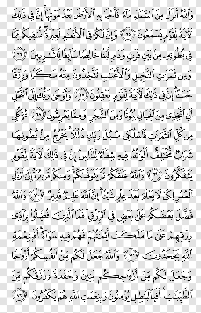 Qur'an Juz' Ayah Al-Baqara Surah - Heart - Quran Kareem Transparent PNG