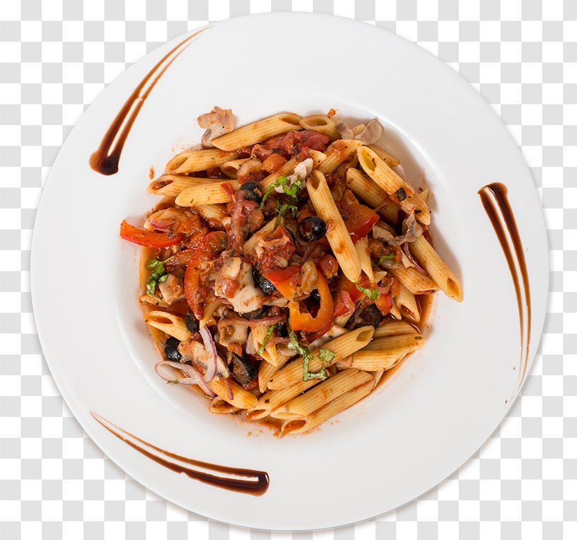 Spaghetti Alla Puttanesca Penne Marinara Sauce Food Recipe - Dish - Pizza Transparent PNG