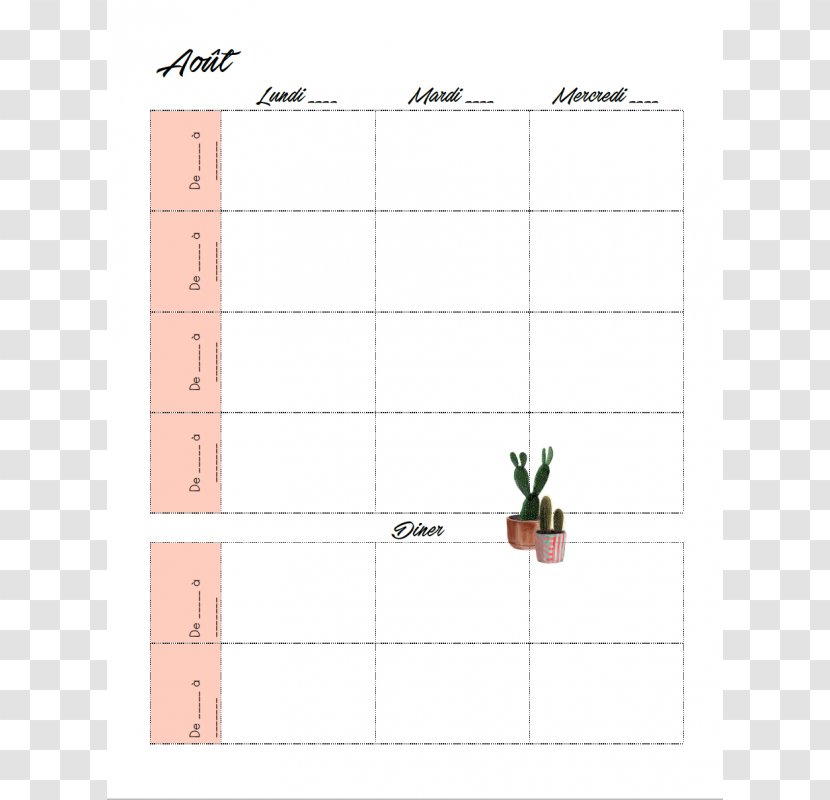 Paper 0 1 Notebook Planning - PLANIFICATION Transparent PNG