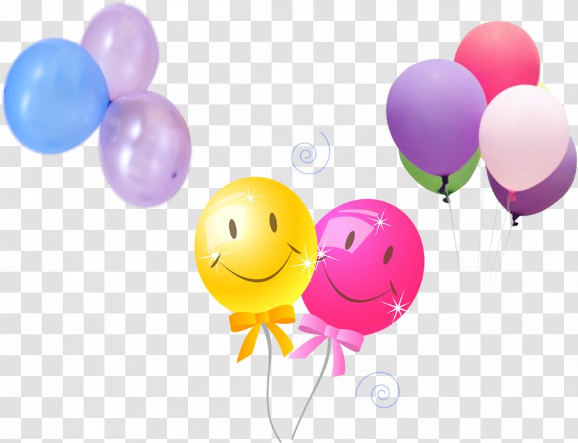 Balloon Birthday Party Clip Art - Yellow Transparent PNG