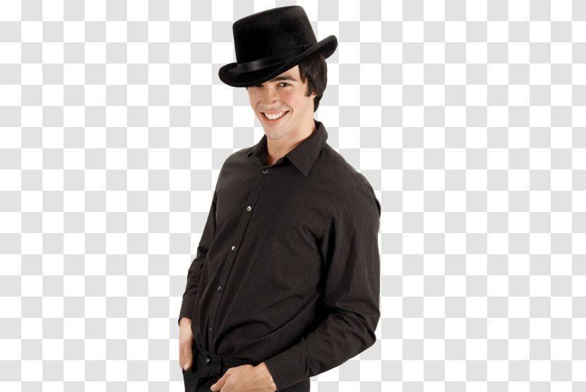 Fedora Top Hat T-shirt Costume - Bowler Transparent PNG