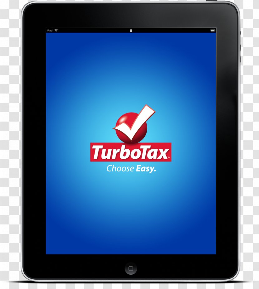 TurboTax Tablet Computers Computer Monitors Income Tax - Gadget - Ipad Logo Transparent PNG