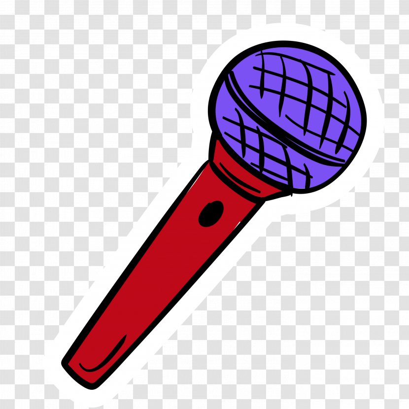 Cartoon Microphone - Music Download - Animation Transparent PNG