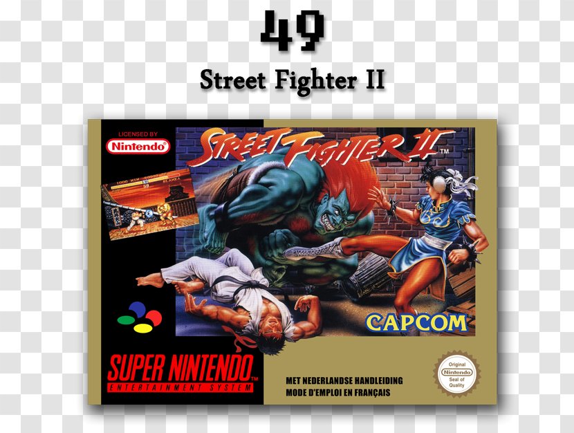 Street Fighter II: The World Warrior Super II III Nintendo Entertainment System - Ii Transparent PNG